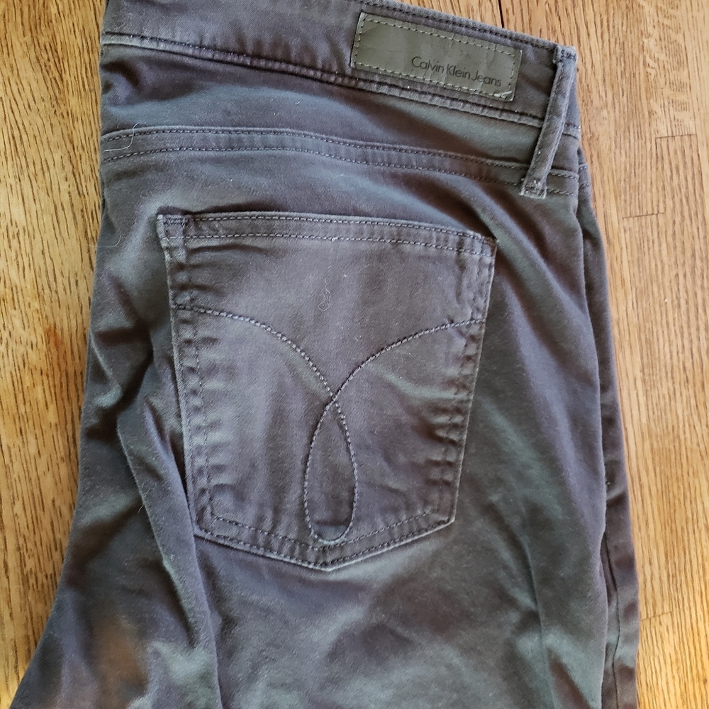 Calvin Klein grey skinny jeans